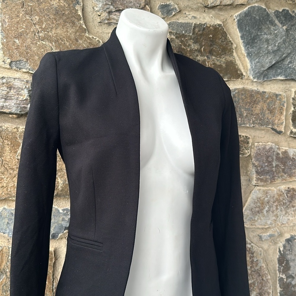 J crew Going-out blazer in stretch twill size 00 - Picture 3 of 9